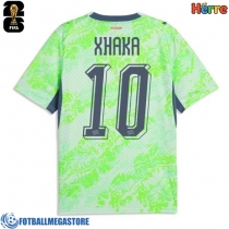 Fotballdrakt Herre Sveits Granit Xhaka #10 Bortedrakt VM 2026 Kortermet